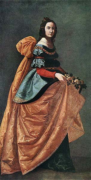 Francisco de Zurbaran Santa Isabel de Portugal